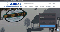 Desktop Screenshot of albiolrealty.com