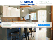 Tablet Screenshot of albiolrealty.com